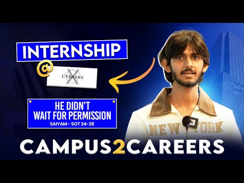 He Built a Startup Before College | Campus 2 Careers | PW IOI