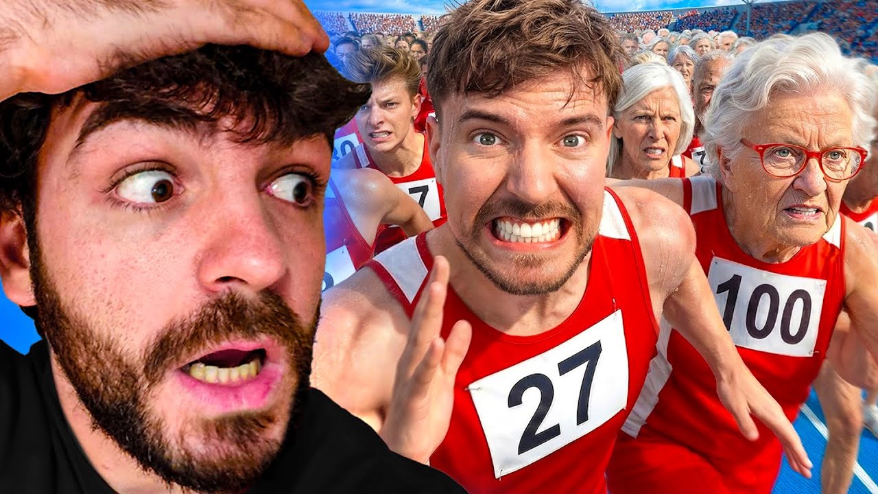 Reacciono a MrBeast: ¡Personas de 1 - 100 Compiten por 250,000 Dólares!