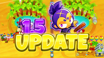 NEW 1.5 UPDATE - New Hero Ezili And New Map (Bloons TD Battles 2)
