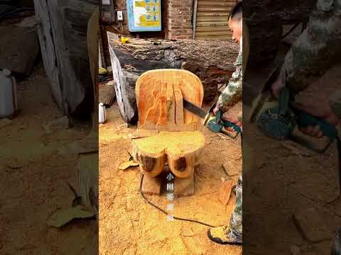 How To Make A Wooden Amazing Chair #wood #woodscraft #woodturning #woodworking #woodcrafting #wood