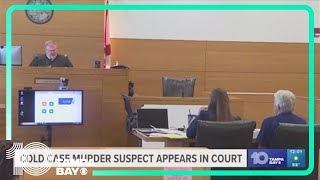 Suspect in decades-old cold case appears in court