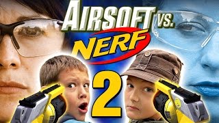 Airsoft vs Nerf 2