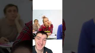 Spanie na lekcji
