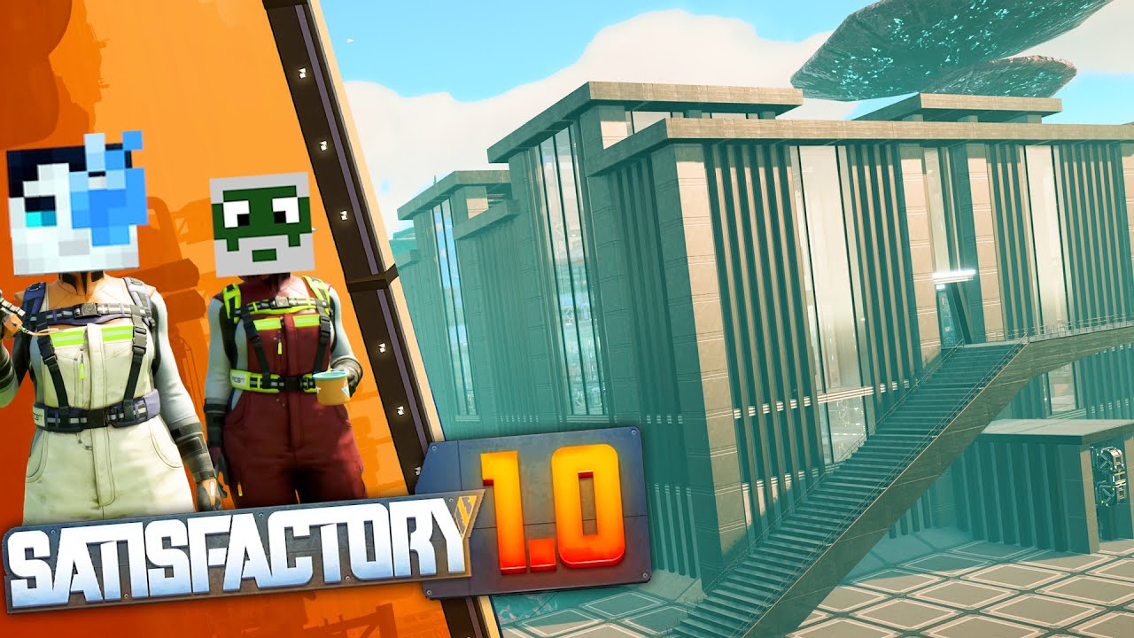 Satisfactory 1.0 Multi - EP8 : Le Data Center ! - YouTube