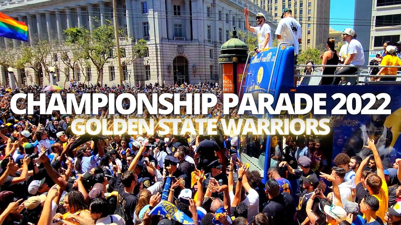 The best photos from the Warriors championship parade in San Francisco