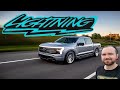 Lowered ford lightning sport  svt  electric f150 performance truck  street truck