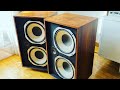 Jbl l77 lancer  restoring and refoaming vintage speakers