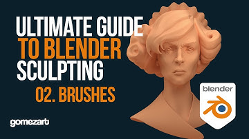 Blender Sculpting From ZERO to HERO Part 02 - Brushes