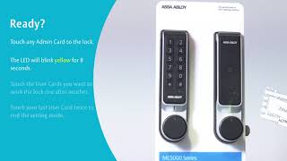 ML52 Digital Cabinet Lock – How to Set User Cards by ASSA ABLOY Opening Solutions New Zealand 214 views 5 years ago 1 minute, 10 seconds
