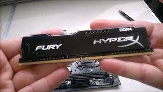 Как да инсталираме РАМ Памет (DDR4 RAM)