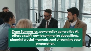 GenLaw Deposition Summaries Leads the Way for Legal Professionals
