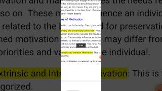 Motivation and Types | Module 5, part 1| Personality Development