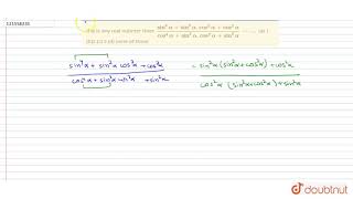 If Alpha Is Any Real Nubmer Then Sin4Alphasin2Alpha.cos2Alphacos2Alphacos4Alphasin