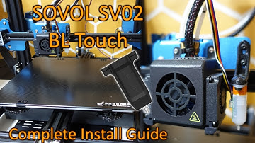 SOVOL SV02 FULL CR Touch/BL Touch Installation Guide - With Wiring Diagram!