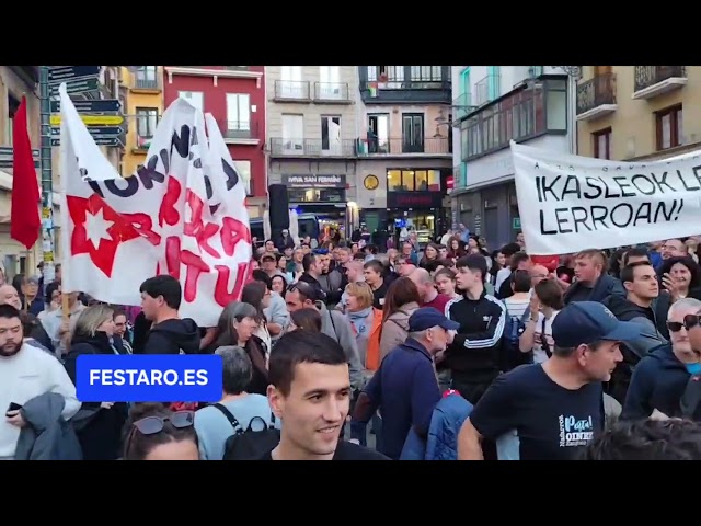 Manifestación Huelga General 17 de Marzo Pamplona/Manifestazioa Greba Orokorra Martxoak 17 Iruñea
