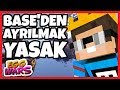 BASE'DEN AYRILMADAN OYNAMA CHALLENGE | Minecraft Egg Wars