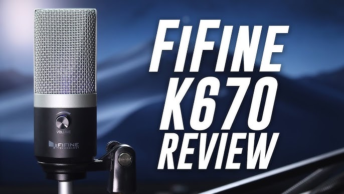 Fifine K669 USB Condenser Microphone