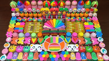 SATISFYING FOAM AND CLAY PIPING BAG | Mixing Random Things Into GLOSSY Slime #2110