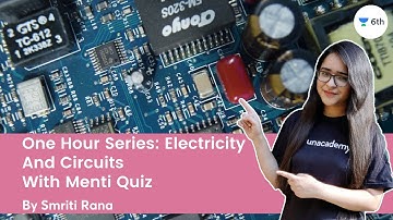 One Hour Series: Electricity And Circuits | With Menti Quiz | Science | Smriti Rana