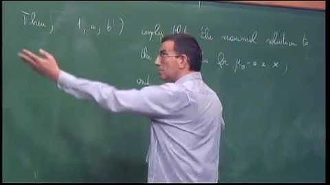 Mini Course - Flow of nonsmooth vector fields applications. Part I - Luigi Ambrosio - Class 1