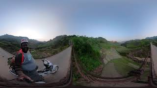 360 Video of travelling on The Ha Giang Loop Vietnam Day 1!