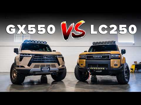 Lexus GX550 vs Land Cruiser 250: Where the $17,964 Actually Goes