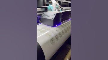 How Stickers are Made, Sticker Printing on UV Printer #stickers #uvprinter #stickerprinting #howto