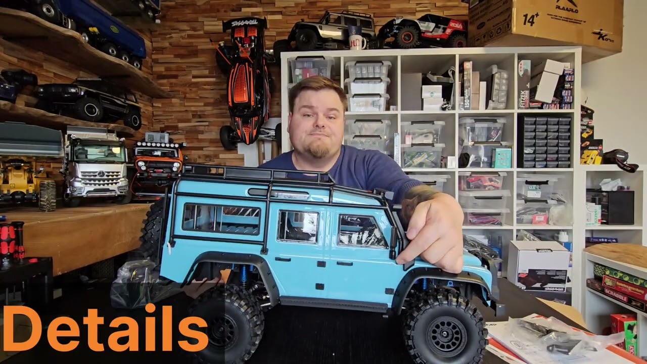 MJX H8H V2 Defender – Scale Crawler Unboxing & erster Eindruck