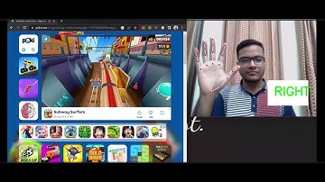 Use Hand Gestures to Control Games like Subway Surfers, Hill Climb Racing