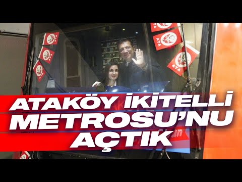 Çanakkale Zaferi’nin yıldönümünde Ataköy - İkitelli Metro Hattımızı hizmete açıyoruz. İstanbulumu…