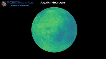 Jupiter Moon Europa Python Numerical Simulation based on NASA topography