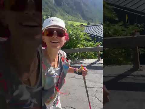 TOR330 LIVE: Caterina Cibibin, prima valdostana, lascia la base vita di Ollomont