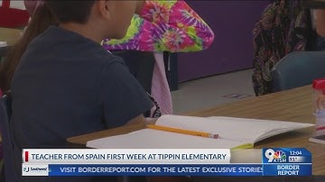 EPISD dual language teacher starts her first week at Tippin Elementary