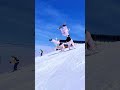 Pink Power! Flying high on the slopes with my bestie. ❄️ #reels #snowboarding #sports