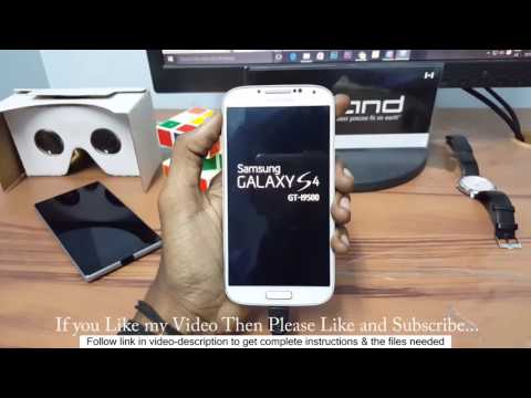 How to Root Samsung Galaxy S4 (I9500) Running on Lollipop 5.0.1 - 4K Rooting tutorial !