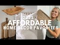 TOP 21 AFFORDABLE HOME PURCHASES OF 2021 | Home Decor Haul | Brandy Jackson