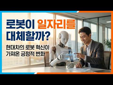 현대차의 로봇 혁신, 일자리에 미친 영향은?