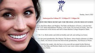 Lilibet Diana Mountbatten-Windsor / The Special Meaning Behind The Name