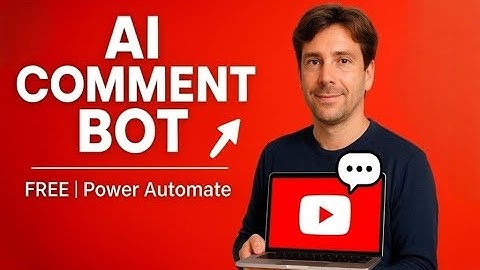 Build a FREE AI Bot to Auto-Comment on YouTube! (Power Automate Tutorial)