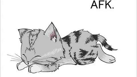 OpenToonz Test 4 - AFK Cat