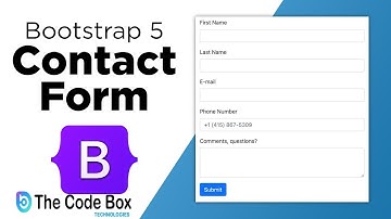 How to create Responsive Contact Form On Bootstrap Design | Code College