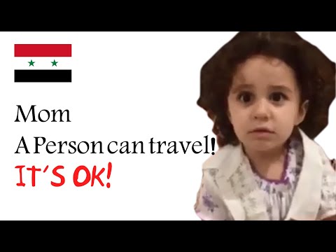 Dad is Traveling but It's OK Mom - Syrian Dialect