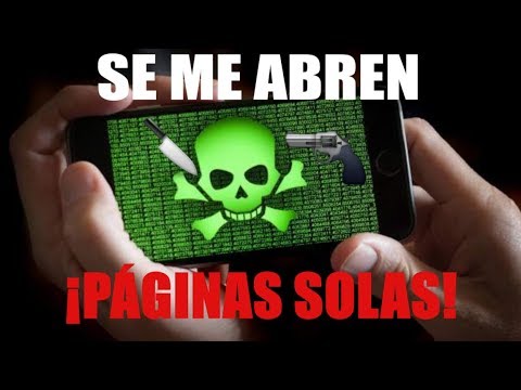 Se me abren paginas de internet solas