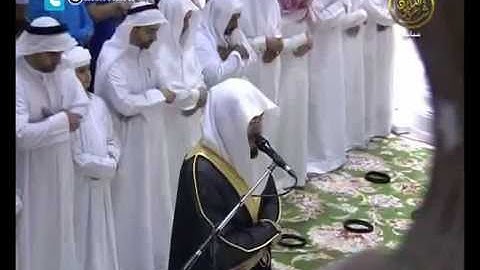صلاة التراويح للقارئ عبد الولي الأركاني ليلة 29ـ9ـ1434هـ