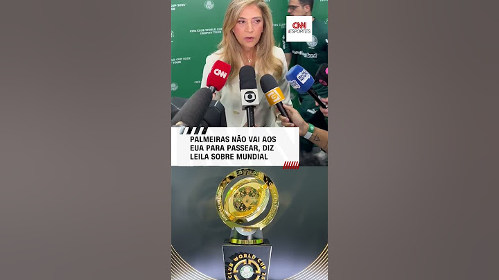 Palmeiras não vai aos EUA para passear, diz Leila Pereira sobre Mundial | CNN ESPORTES