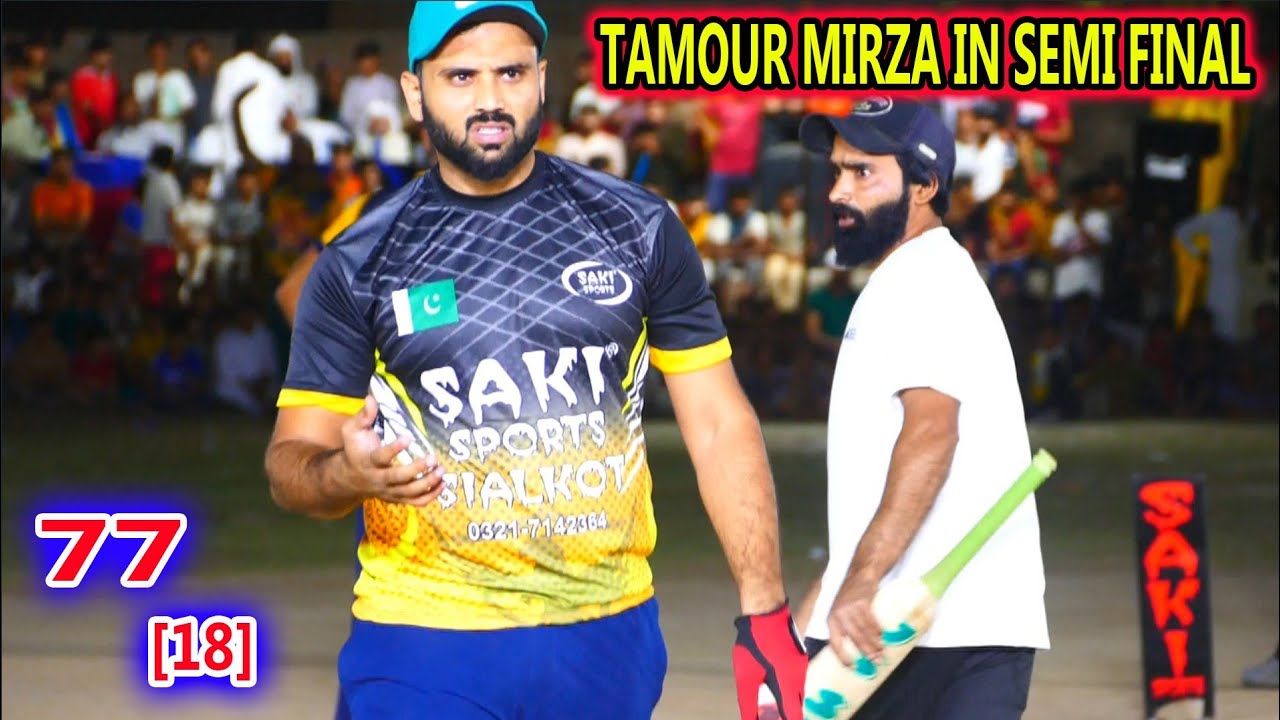 6 BALL 41 RUNS TAMOUR MIRZA ON FIRE IN SEMI FINAL MATCH VS LAHORE ...