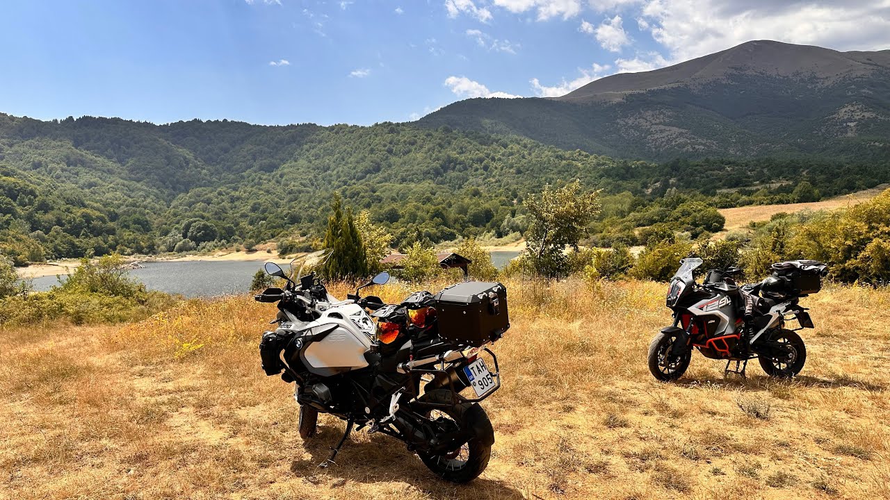 Μοτοβολτα  ⛰️λιμνες στην ορεινη δραμα  🏞️