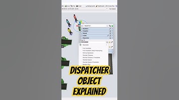 What Does the Dispatcher Do in FlexSim? #flexsim#Dispatcher #discreteeventsimulation