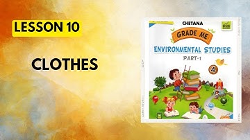 STD 4th|EVS2|Lesson 10|Clothes|Chetana Grade Me  EVS1 Question Answer