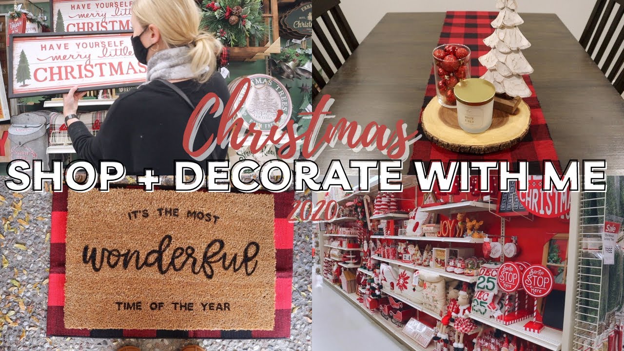CHRISTMAS SHOP + DECORATE WITH ME 2020 🎄✨ PART 1